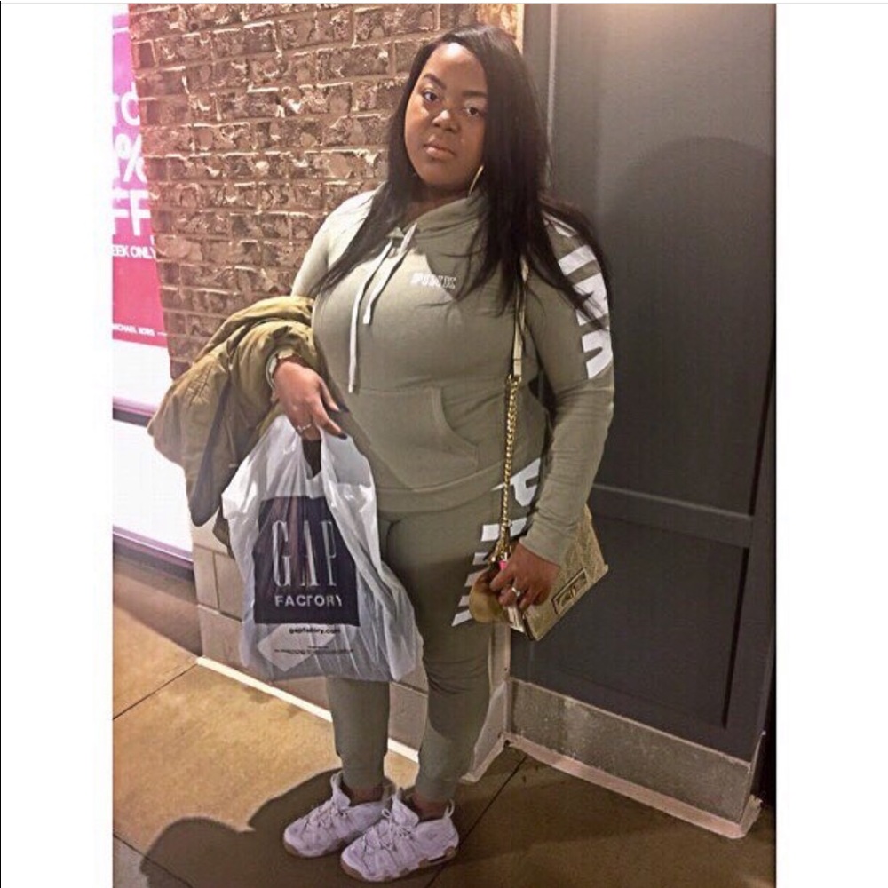 Pink Hoodie & Pants Activewear Set